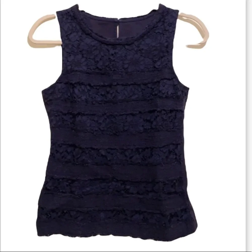 J. Crew Navy Blouse.